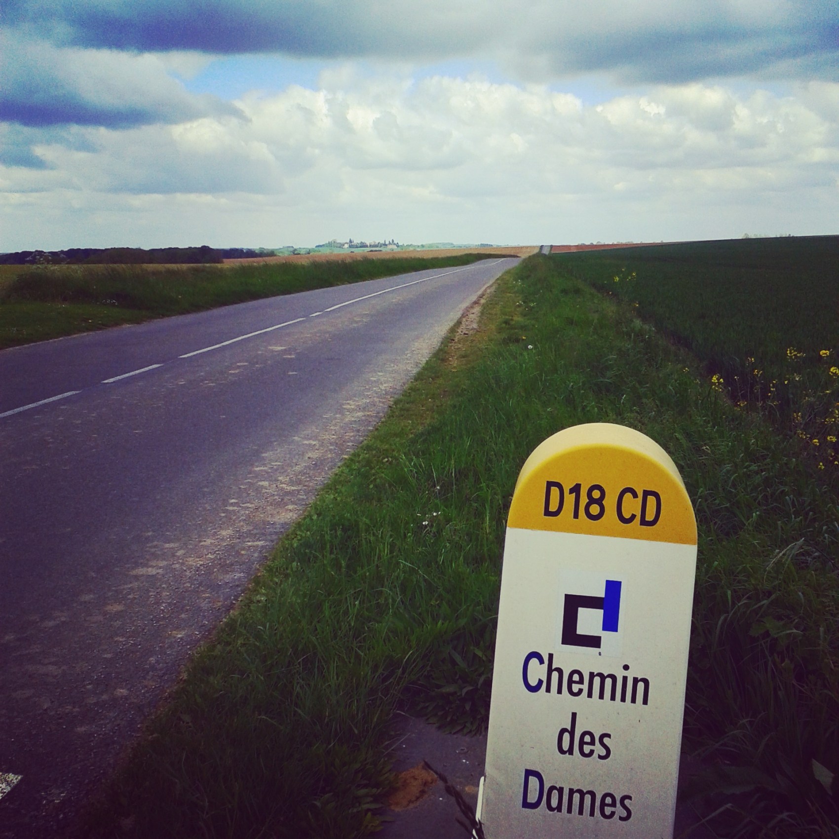 Sur le Chemin des Dames – 1916 kilomètres